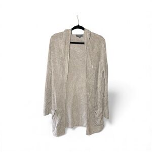 Barefoot Dreams CozyChic Ultra Lite Hooded Ribbed Cardigan Size S